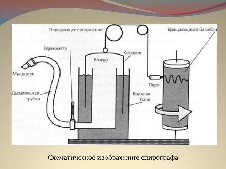 Структурная схема спирометра