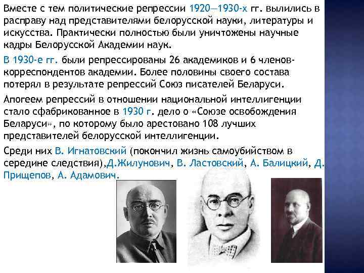 Ксп политические репрессии 1920 30 х годов