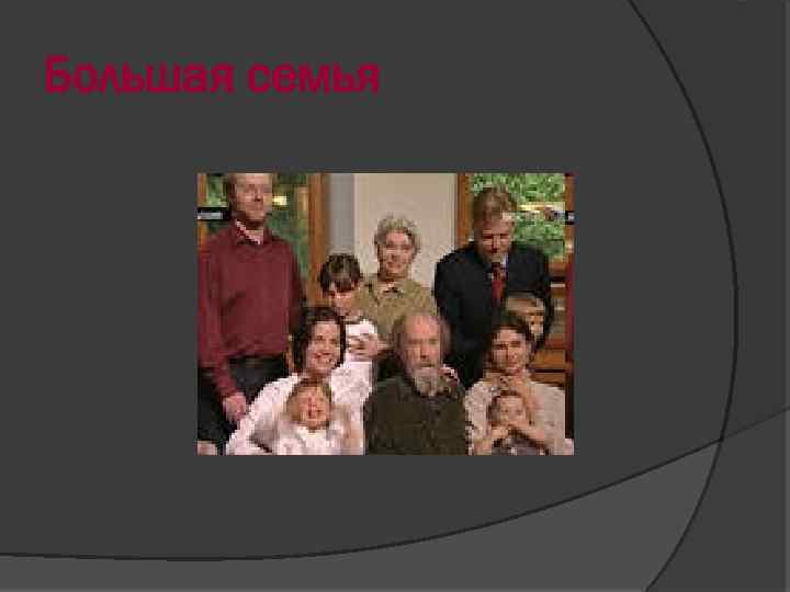 Большая семья 