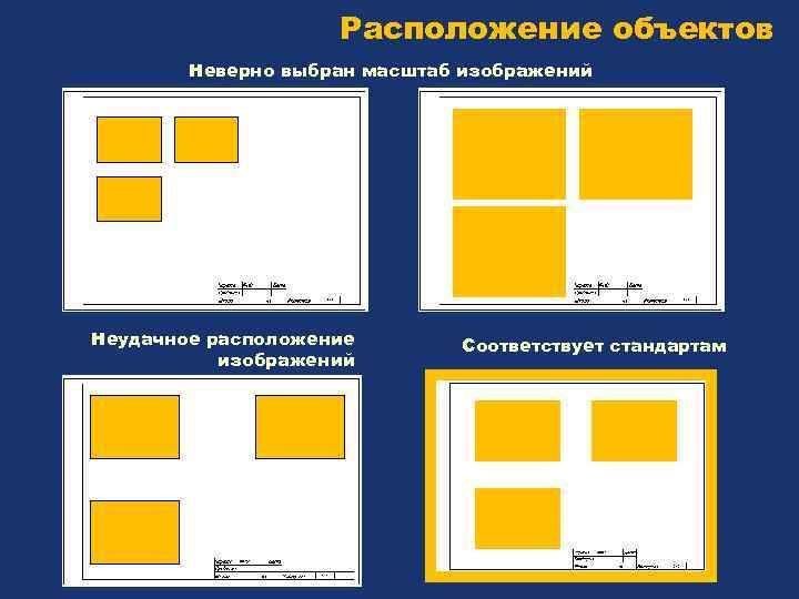 Расположение фотографий в презентации