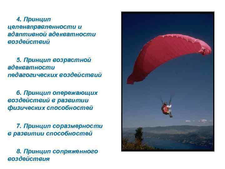 4. Принцип целенаправленности и адаптивной адекватности воздействий 5. Принцип возрастной адекватности педагогических воздействий 6.