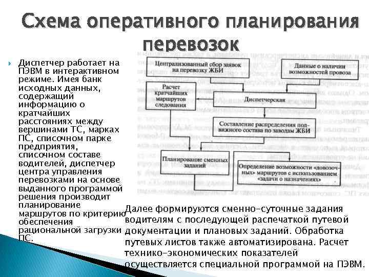 Показателями плана перевозок являются