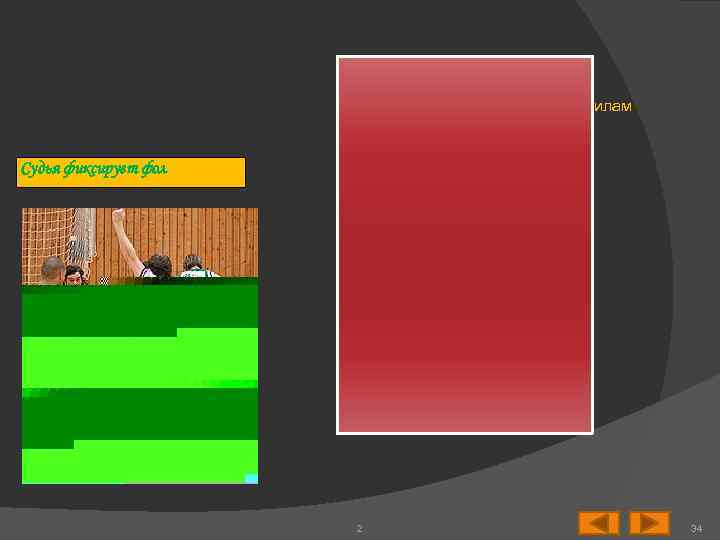 Размеры поля по правилам ФИБА Судья фиксирует фол 2 34 