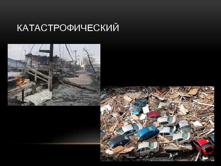 КАТАСТРОФИЧЕСКИЙ 