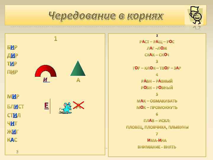 Чередующие корни