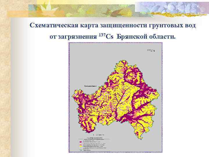 Уровень грунтовых вод в ленинградской области карта