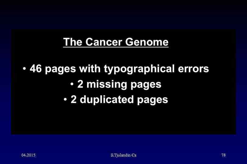 04. 2015 S. Tjulandin Са 78 