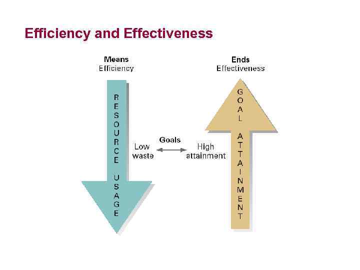 Efficiency and Effectiveness 