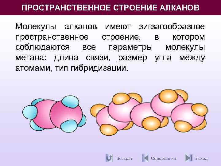 Пространственное строение