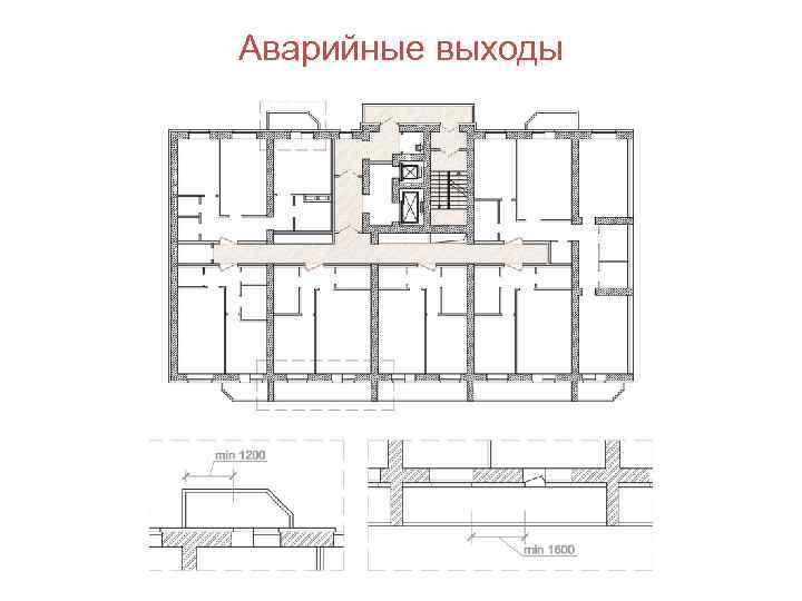 Аварийные выходы 