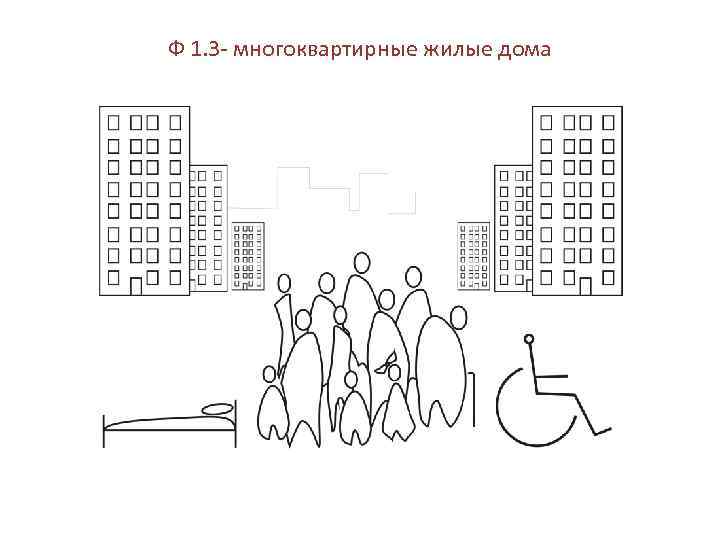 Ф 1. 3 - многоквартирные жилые дома 