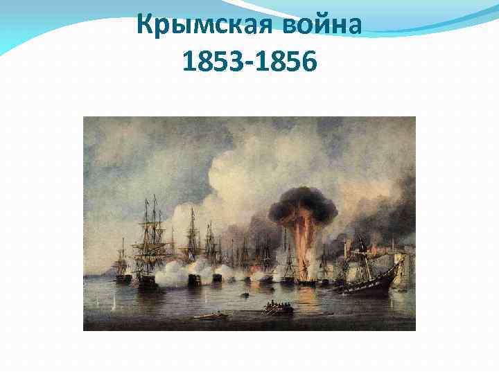 Крымская война 1853 -1856 