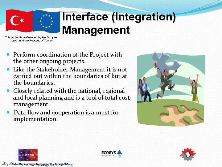 This project is co-financed by the European Union and the Republic of Turkey Interface