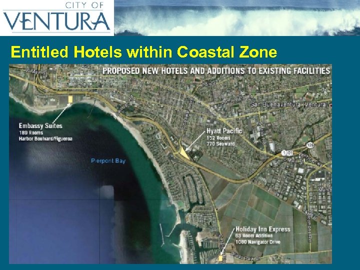 Entitled Hotels within Coastal Zone 
