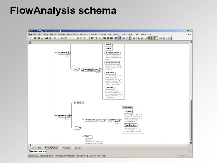 Flow. Analysis schema 