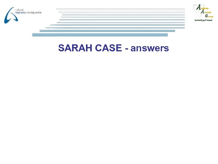 SARAH CASE - answers 