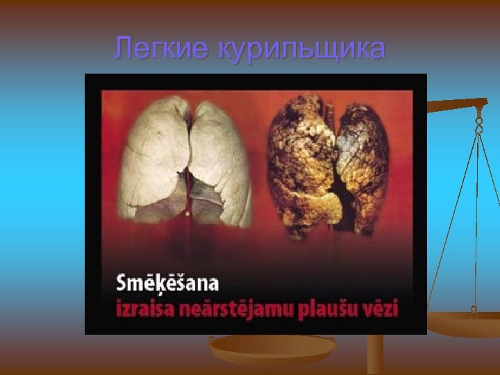 Легкие курильщика 