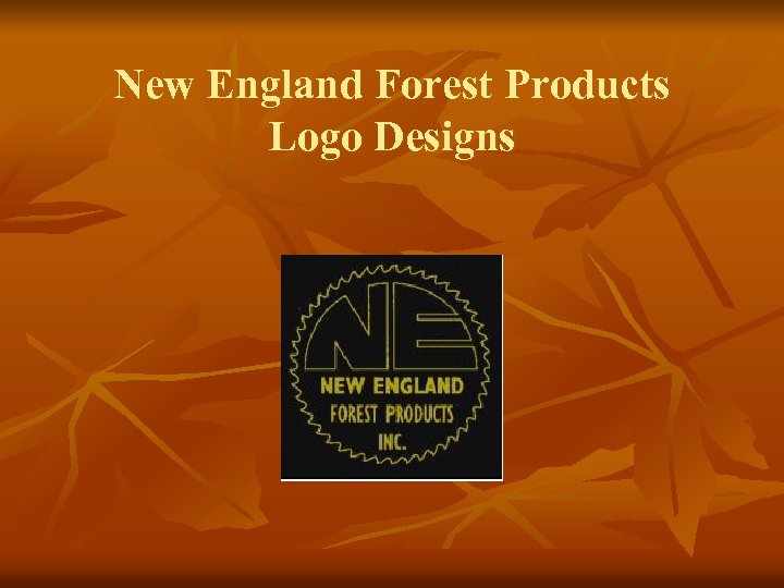 New England Forest Products Logo Designs 