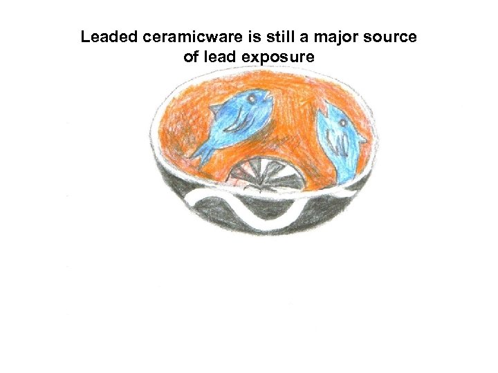 Leaded ceramicware is still a major source of lead exposure 