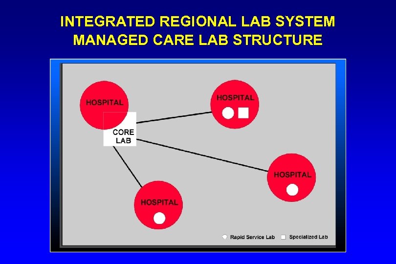 INTEGRATED REGIONAL LAB SYSTEM MANAGED CARE LAB STRUCTURE 