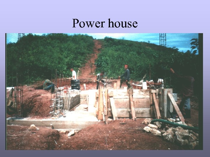 Power house Turbina tipo Banki fino a 800 l/s 