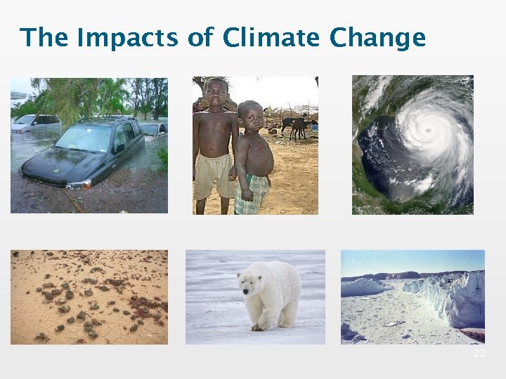 The Impacts of Climate Change 22 