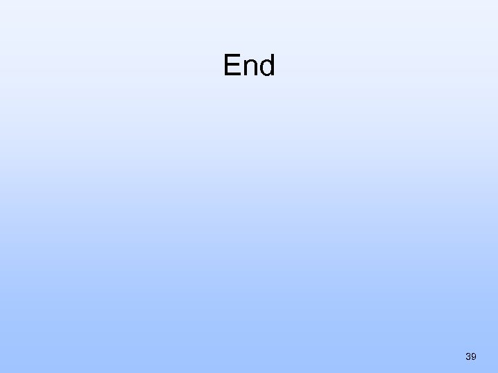 End 39 