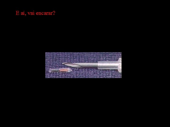 E aí, vai encarar? 