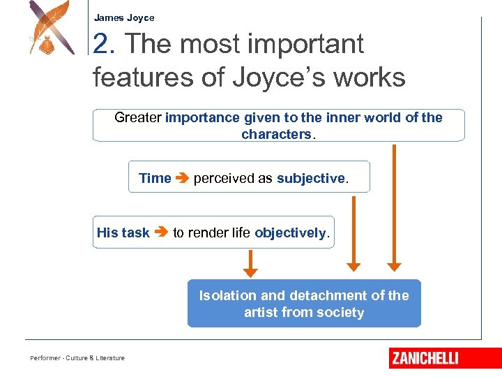 Jonathan Swift James Joyce 2. The most important features of Joyce’s works Greater importance