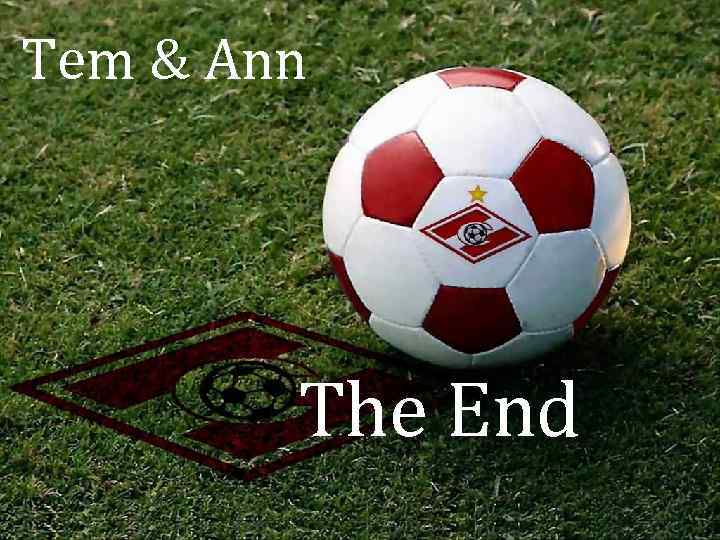 Tem & Ann The End 