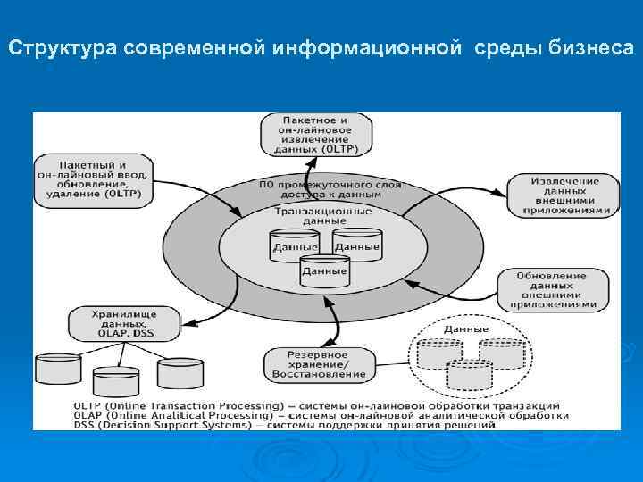 Структура современной информационной среды бизнеса 