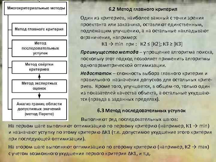 Критерии метода. Метод главного критерия. Метод главного критерия пример. Многокритериальная оптимизация метод главного критерия. Метод главного критерия алгоритм.