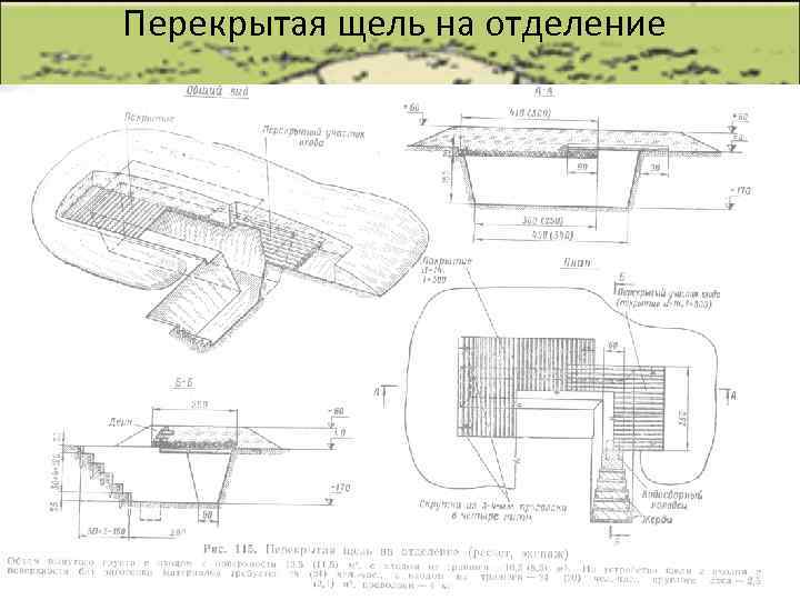 Перекрытая щель на отделение 47 