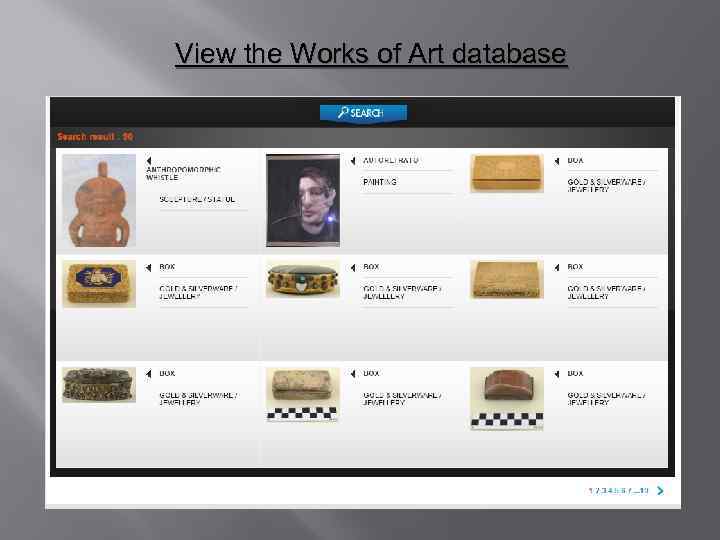 View the Works of Art database 