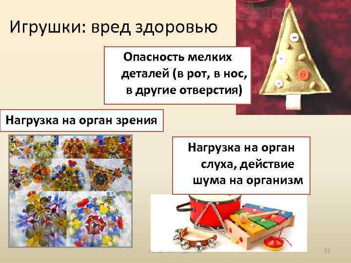 Опасные игрушки презентация