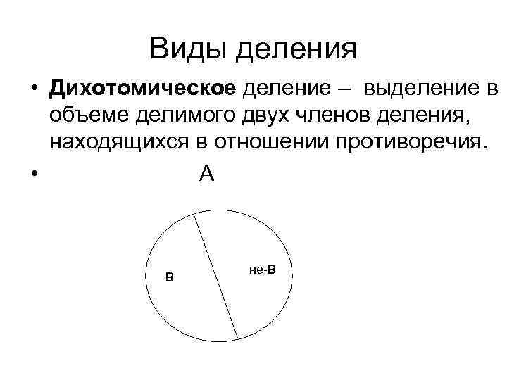 Дихотомическая картина мира