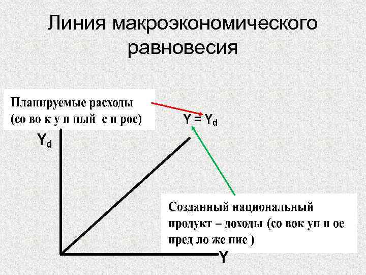 Линия макроэкономического равновесия 