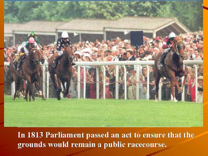 An illustrated weekly newspaper dated 1887 In 1813 Parliament passed an act to ensure