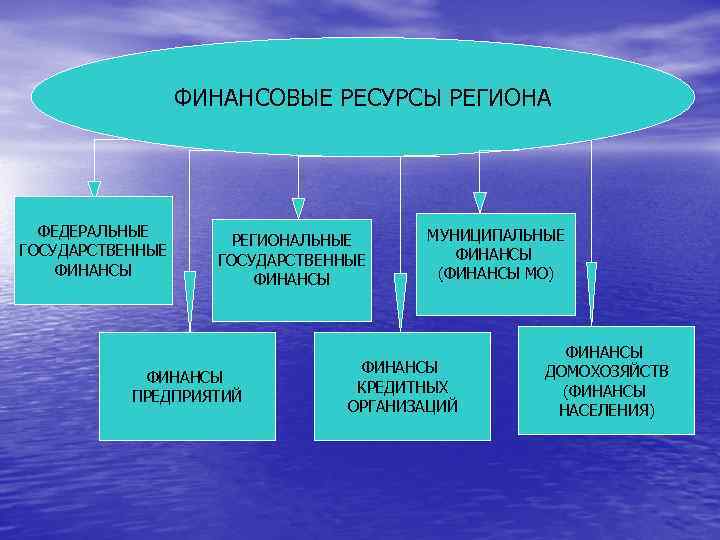 ФИНАНСОВЫЕ РЕСУРСЫ РЕГИОНА ФЕДЕРАЛЬНЫЕ ГОСУДАРСТВЕННЫЕ ФИНАНСЫ РЕГИОНАЛЬНЫЕ ГОСУДАРСТВЕННЫЕ ФИНАНСЫ ПРЕДПРИЯТИЙ МУНИЦИПАЛЬНЫЕ ФИНАНСЫ (ФИНАНСЫ МО)