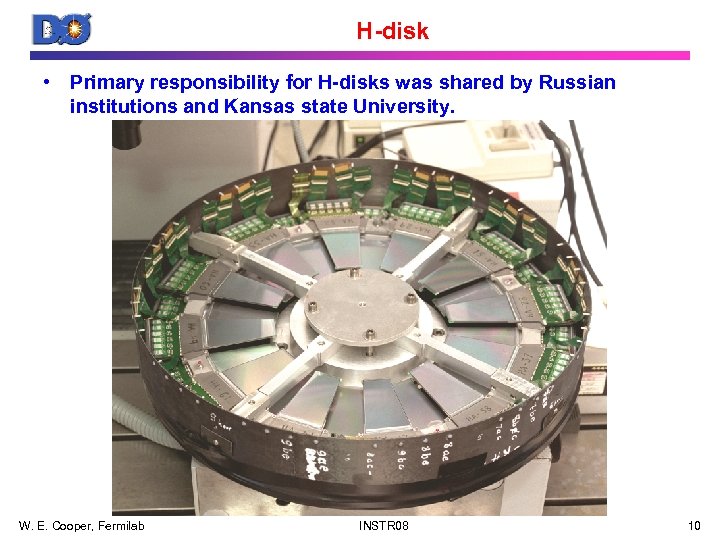 H-disk • Primary responsibility for H-disks was shared by Russian institutions and Kansas state