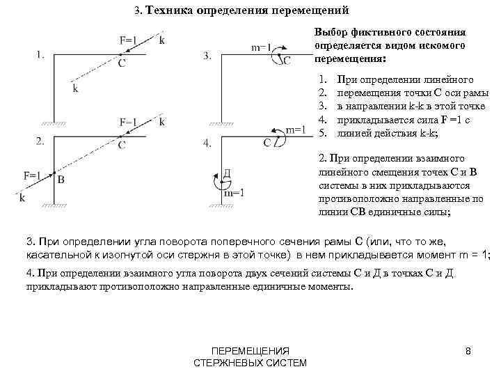 Определение перемещения