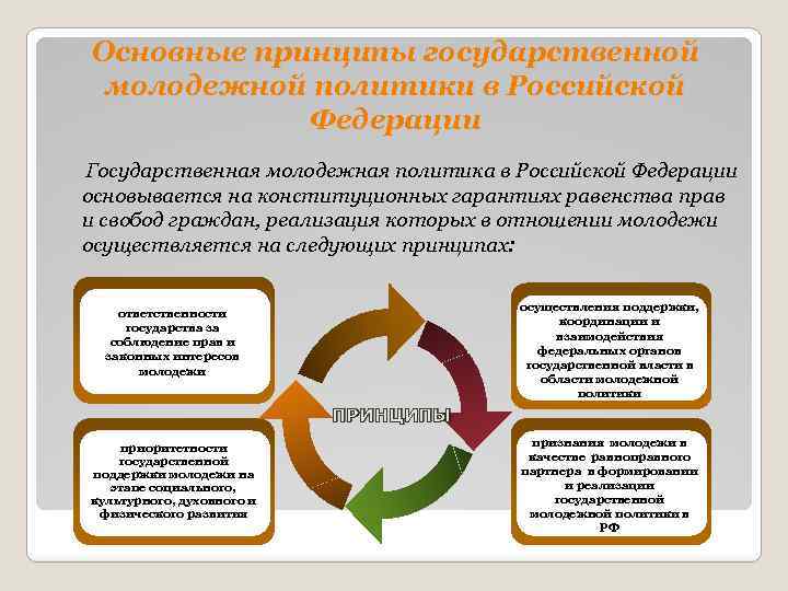 Концепция молодежной политики рф определяет понятие молодежь составьте план