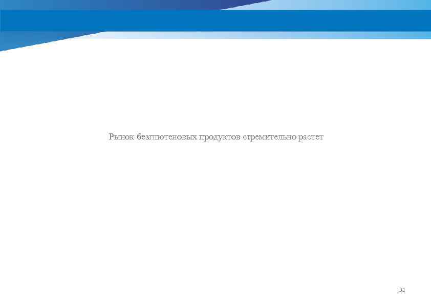 Рынок безглютеновых продуктов стремительно растет 31 
