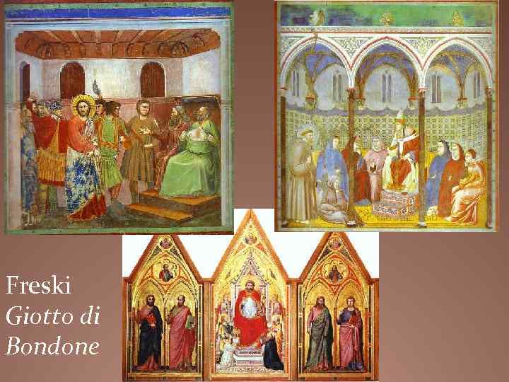 Freski Giotto di Bondone 