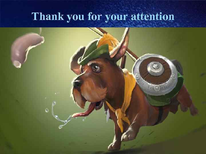 Thank you for your attention 