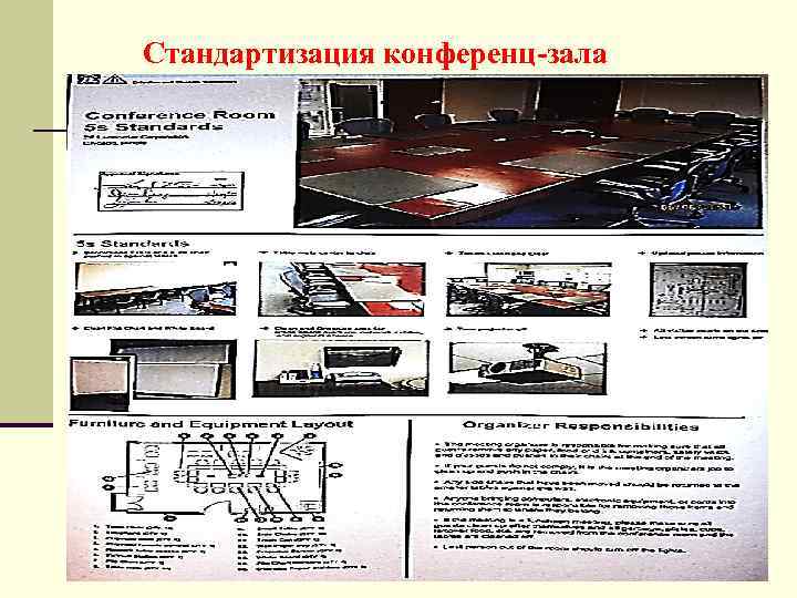Стандартизация конференц-зала 