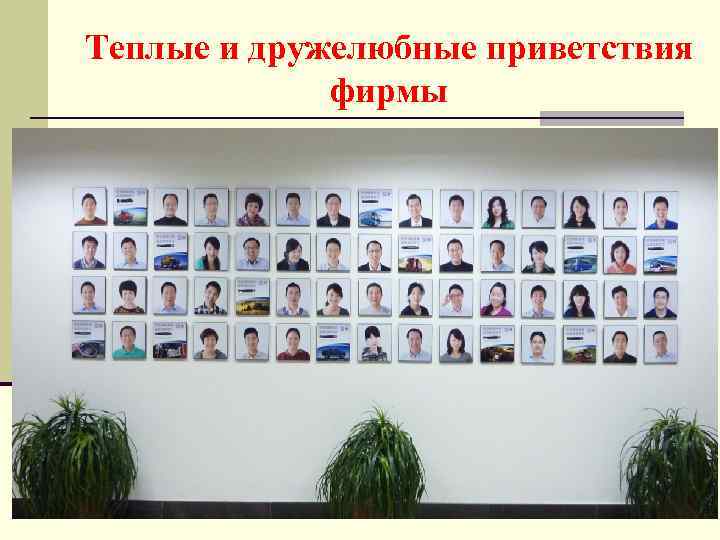 Теплые и дружелюбные приветствия фирмы 