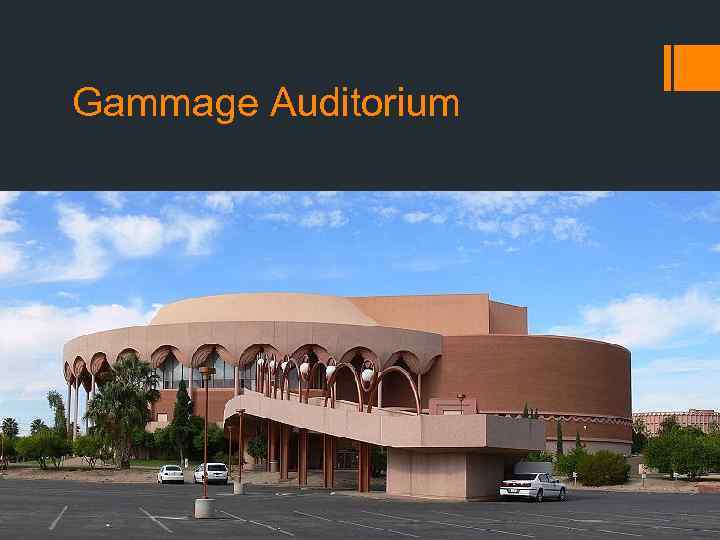Gammage Auditorium 