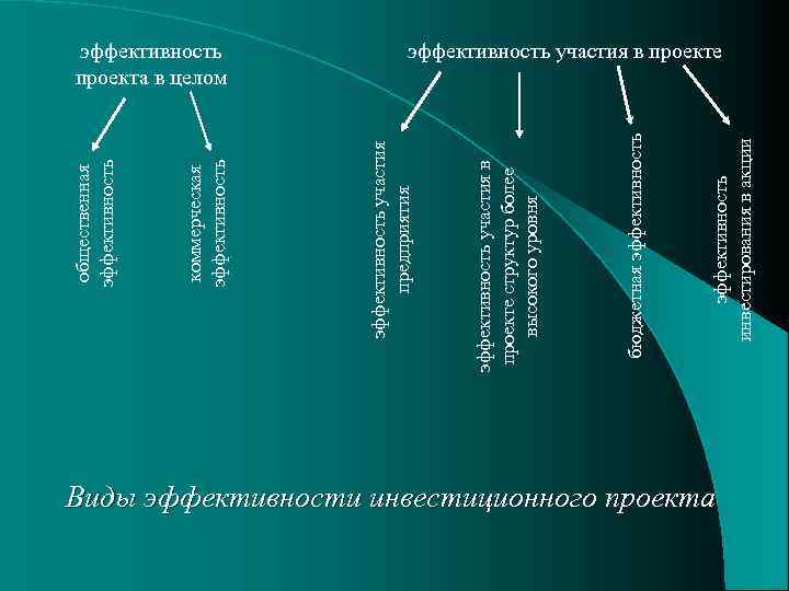 Теоретические аспекты экономической оценки инвестиционных проектов