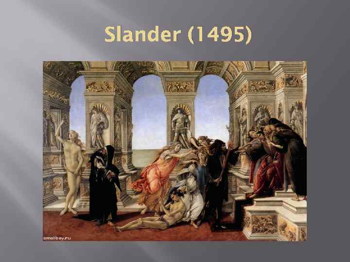 Slander (1495) 